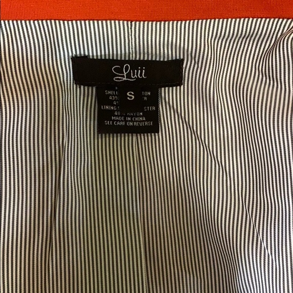 LUII Orange Top - Picture 5 of 5